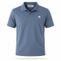 Preview: Polo-Shirt | R-Logo | Cotton | jeans-blau
