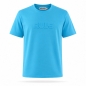 Preview: T-Shirt | RULE | 3D | Cotton | hellblau