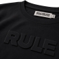 Preview: T-Shirt | RULE | 3D | Cotton | schwarz
