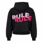 Preview: Hoodie-Pullover | Frauen | 60er Ärmel | schwarz