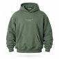 Preview: Hoodie-Pullover | 60er Ärmel | grün