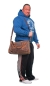 Preview: Sport- & Reisetasche (türkis Vintage-Leder)