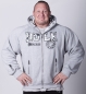 Preview: Hoodie-Kapuzenjacke "Heavy" (Grau & Camo) mit Flex-Zonen