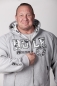 Preview: Hoodie-Kapuzenjacke "Heavy" (Grau & Camo) mit Flex-Zonen