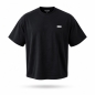 Preview: Shirt | 60er Ärmel | Metall-Logo | schwarz