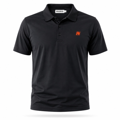 Polo-Shirt | R-Logo | Performance | schwarz