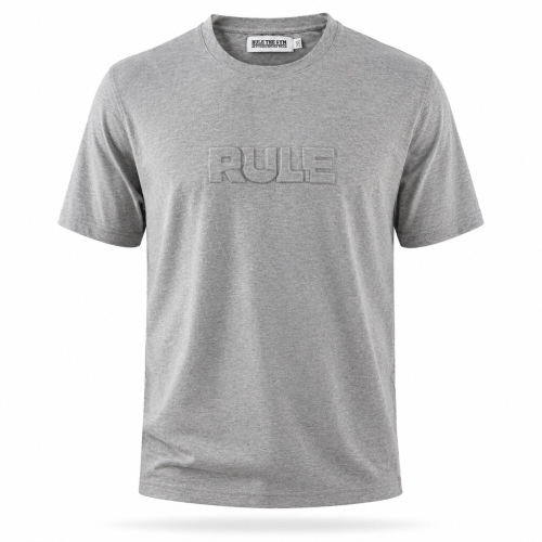 T-Shirt | RULE | 3D | stretch | grau