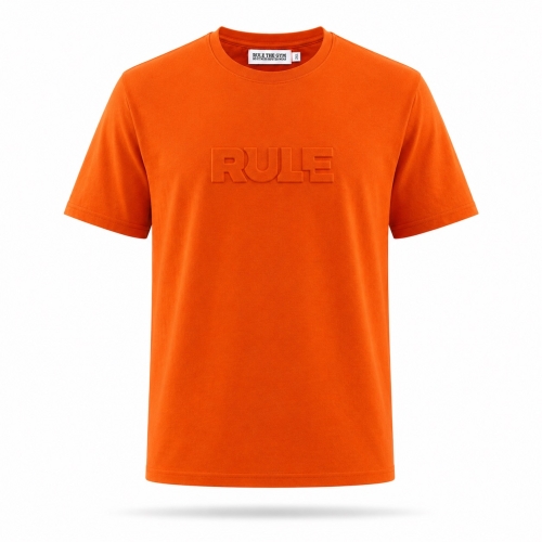 T-Shirt | RULE | 3D | stretch | orange