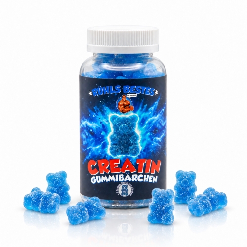 Kreatin-Gummibärchen mit Blaubeer-Geschmack