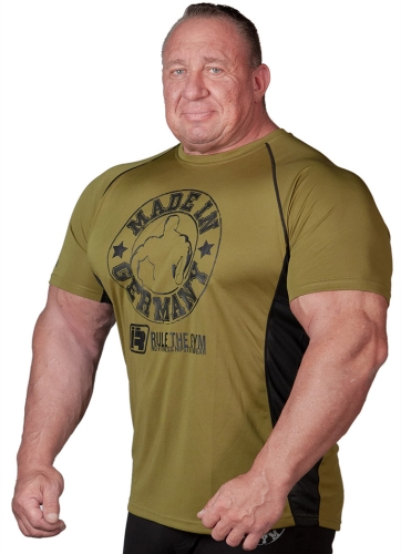Raglan T-Shirt "Made in Germany" grün [Thermo | Funktion]