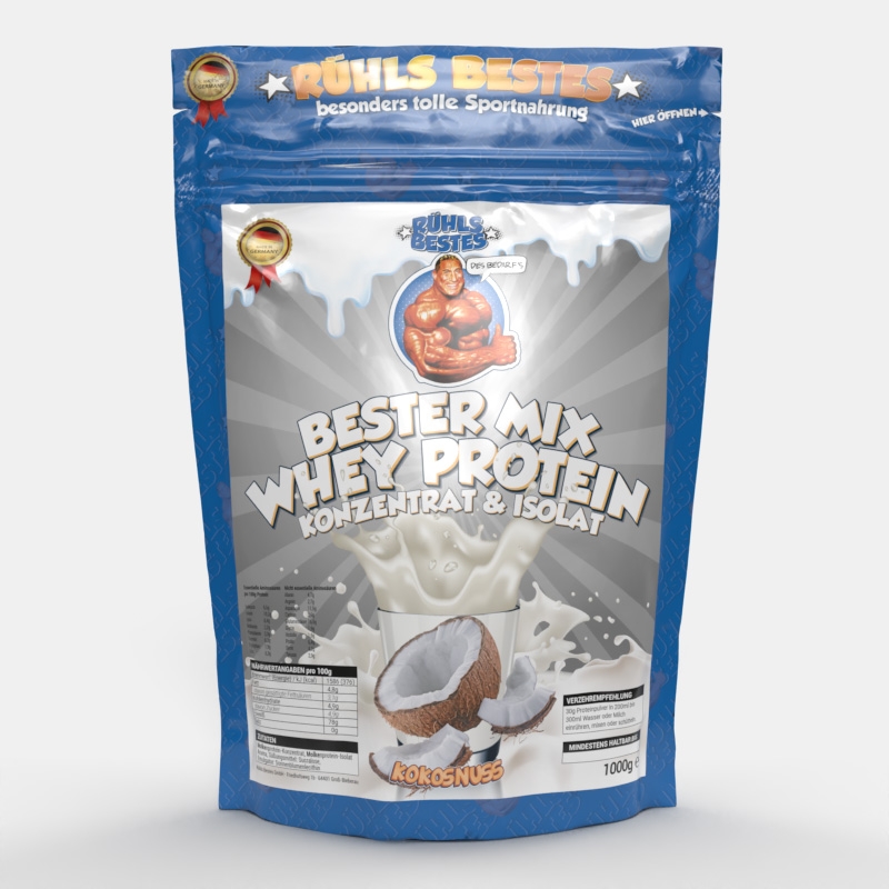 Bester Mix Whey Protein [Konzentrat+ Isolat] (1kg)